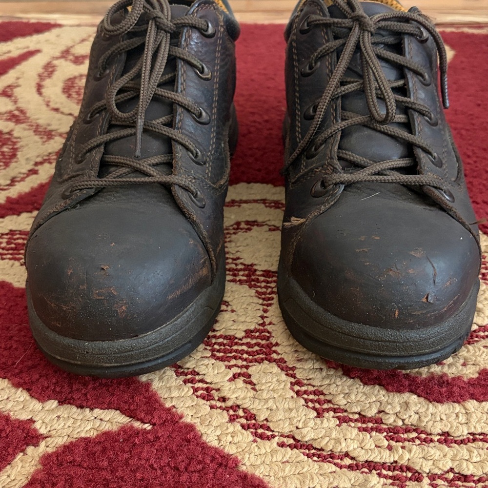 Timberland Pro Titan Oxford alloy safety toe work shoe women’s 8M - Picture 9 of 11